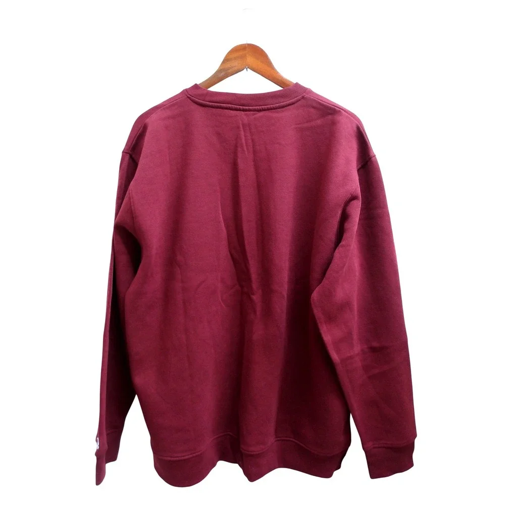 B-CU Champion Maroon Crew Neck Pullover Sweatshirt Mens‎ XL / #9131